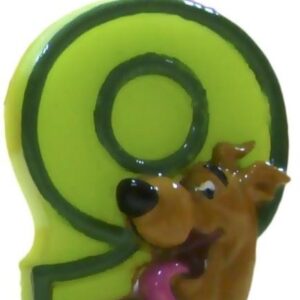 Narodeninová sviečka na tortu Scooby Doo - číslo 9 - Arpex